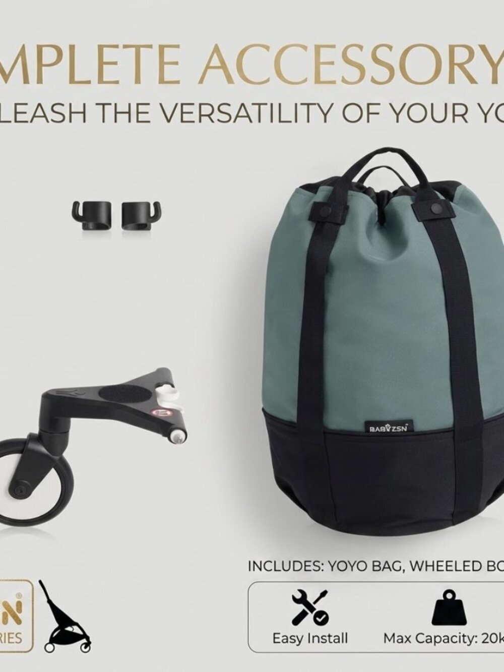 Babyzen Yoyo Extra Storage Bag For Stroller